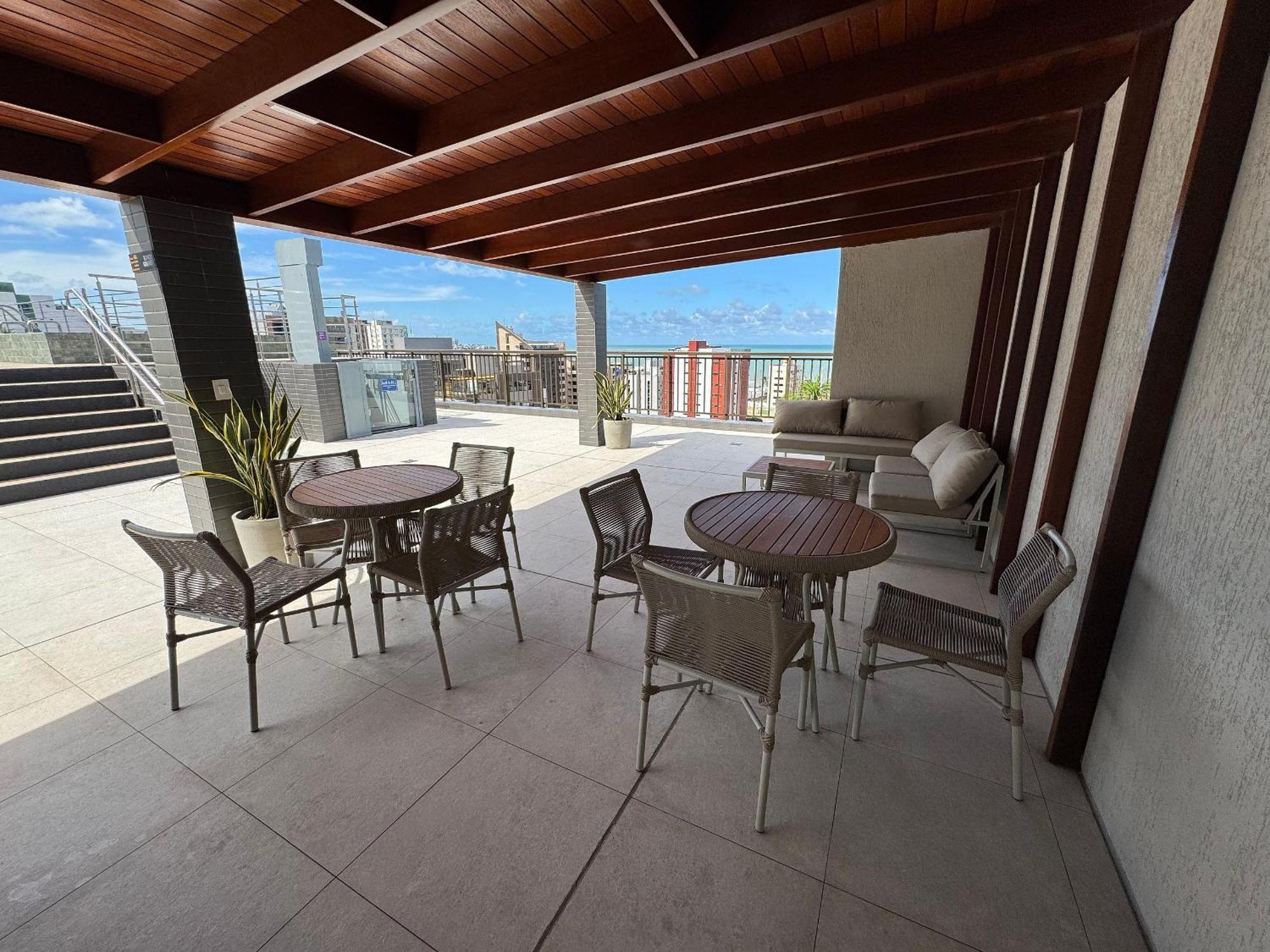 Apartamento Novo Apto 1 E Sala Super Varanda Em Manaira *